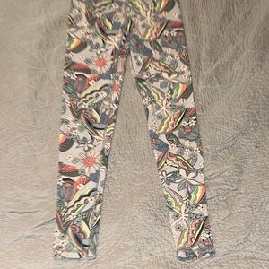 Victoria's Secret Multicolor Floral Bomber Jacket - Coral, Blue & Green Accents